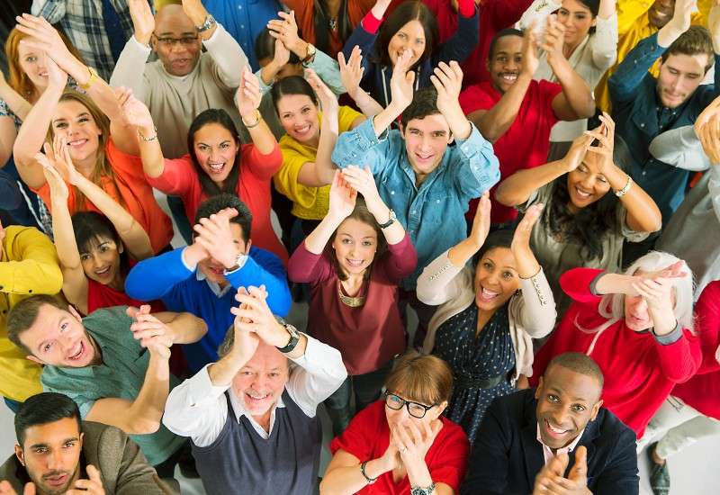 group of happy people