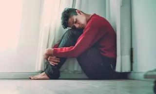 Man with Mood Disorder
